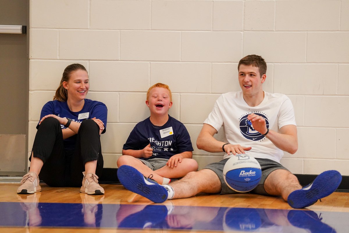 BluejayMBB's tweet photo. Today we hosted the 5th annual Creighton Abilities Camp with @Creighton_DPT. 

The collaboration provided children ages (5-18) with an opportunity to participate in activities related to basketball and agility skills. 🧵(1/3) https://t.co/kuSJwQI7dX