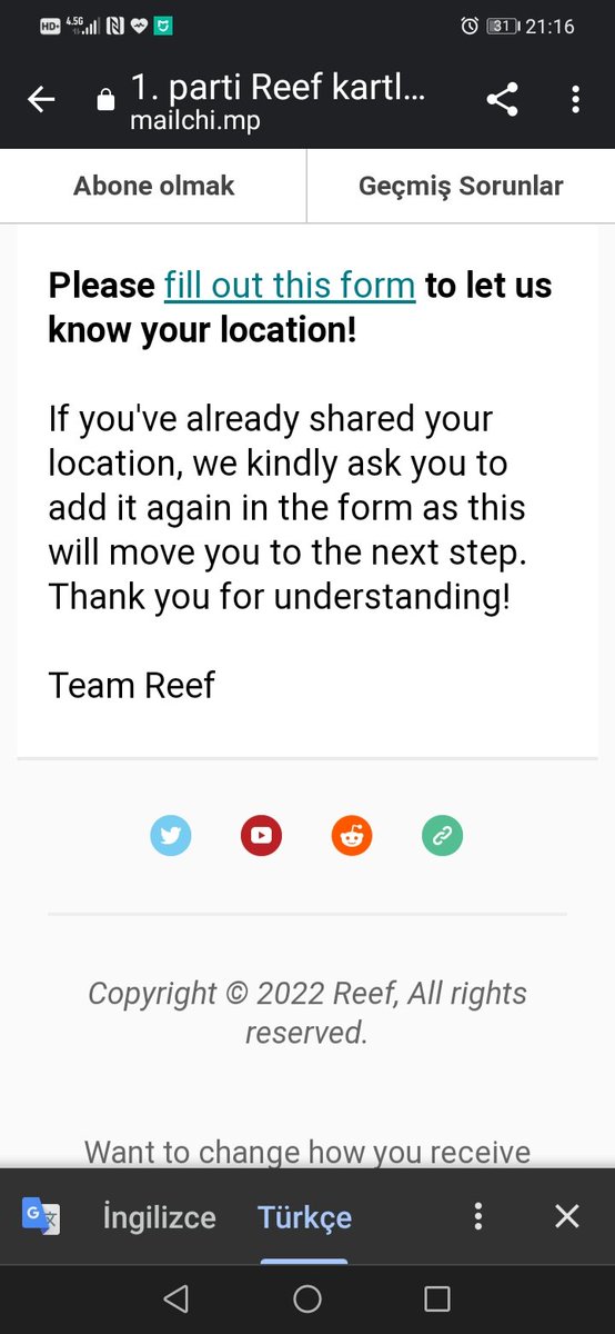 recepcakici35's tweet image. #reef #reefcard #reefdebitcard #reeftime 
Az kaldı çok az 🔥🔥🔥🔥