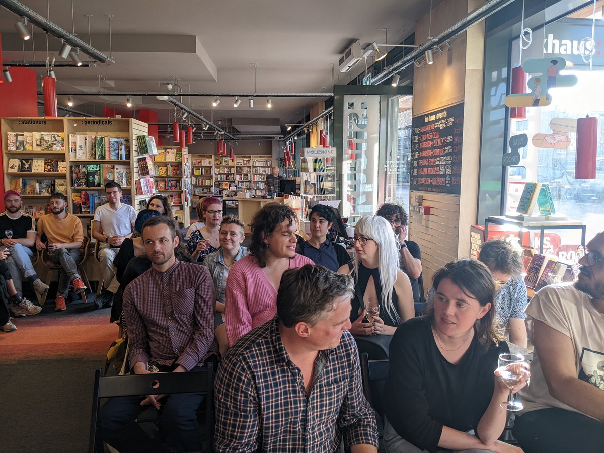 Packed house for our @badgayspod book launch this evening!