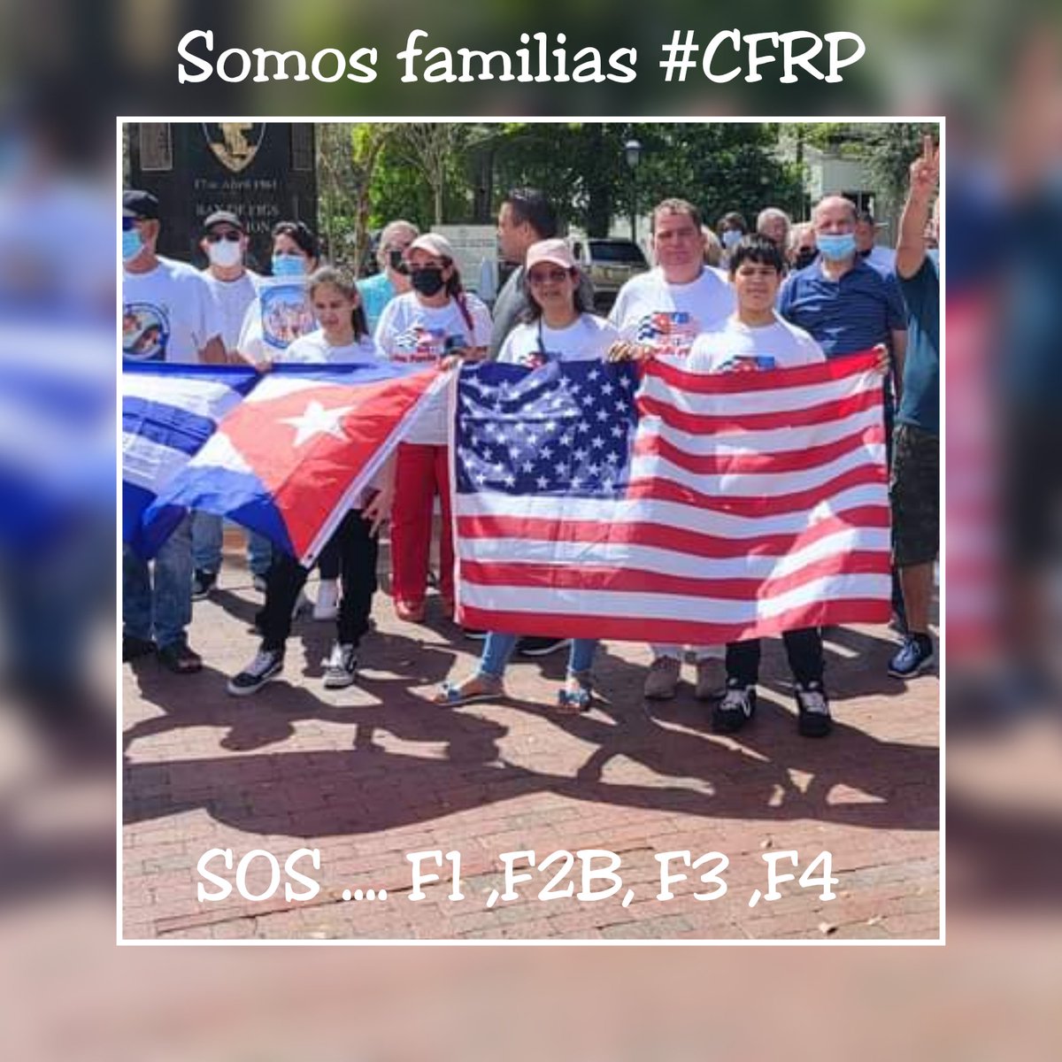 maryond2's tweet photo. Mr.Presidente @potus la sociedad civil cubana no entiende porque han dejado para  el final la última medida que es la continuidad de los #CFRP cuando debía ser la primera,no podemos más necesitamos ya una fecha por favor. @AliMayorkas , @ABlinken #ConsularServiceInCuba https://t.co/QUhJ24mXkL
