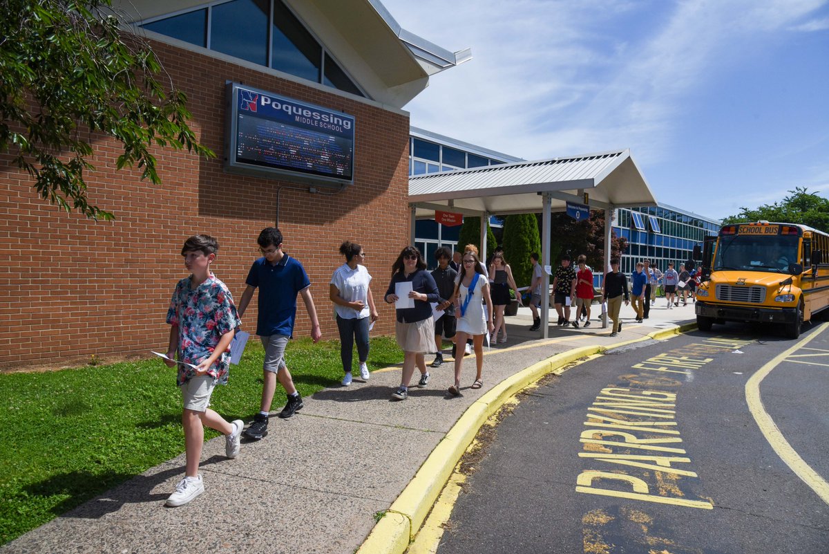 Poquessing 8th-grade move-up ceremony and parade