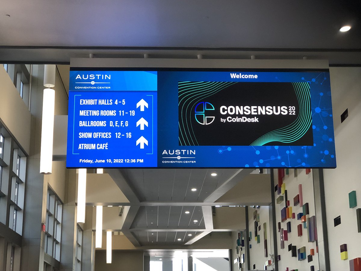GachaGalaxyHQ's tweet photo. Start spreading the word!

We have officially arrived at #consensus2022 all the way in Austin Texas! Now time to find the #Gaming #GameFi area!! https://t.co/C5UazH1pYj