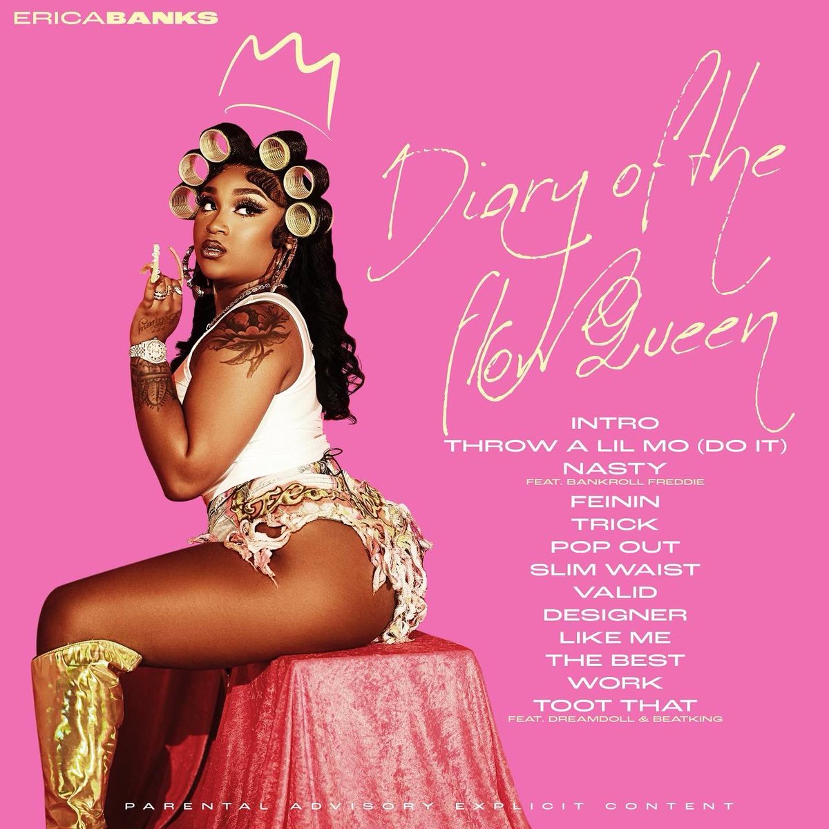 realericabanks's tweet photo. “Diary of the Flow Queen” OUT 6/17! 

Pre save link below 

https://t.co/8OclbCLQor https://t.co/6Z0tYmCXik