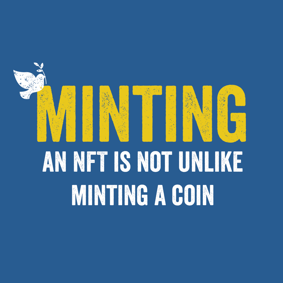 tokensforrelief's tweet photo. If you're looking to create and sell your own #NFTs, you'll need to know about minting. Tap through to learn the basics and get started 👇 #NFT101 #NFTDictionary https://t.co/E7wRkxvYyu