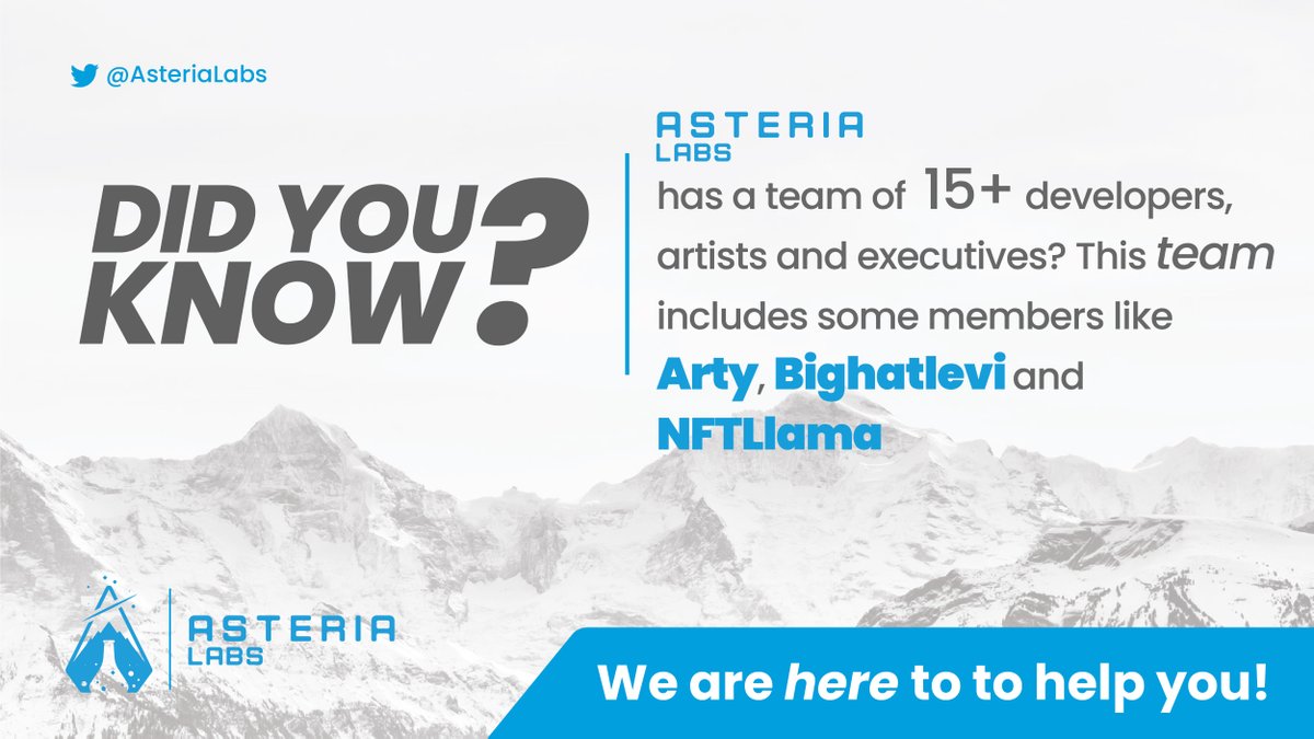 Asteria Labs 🧪 tweet media