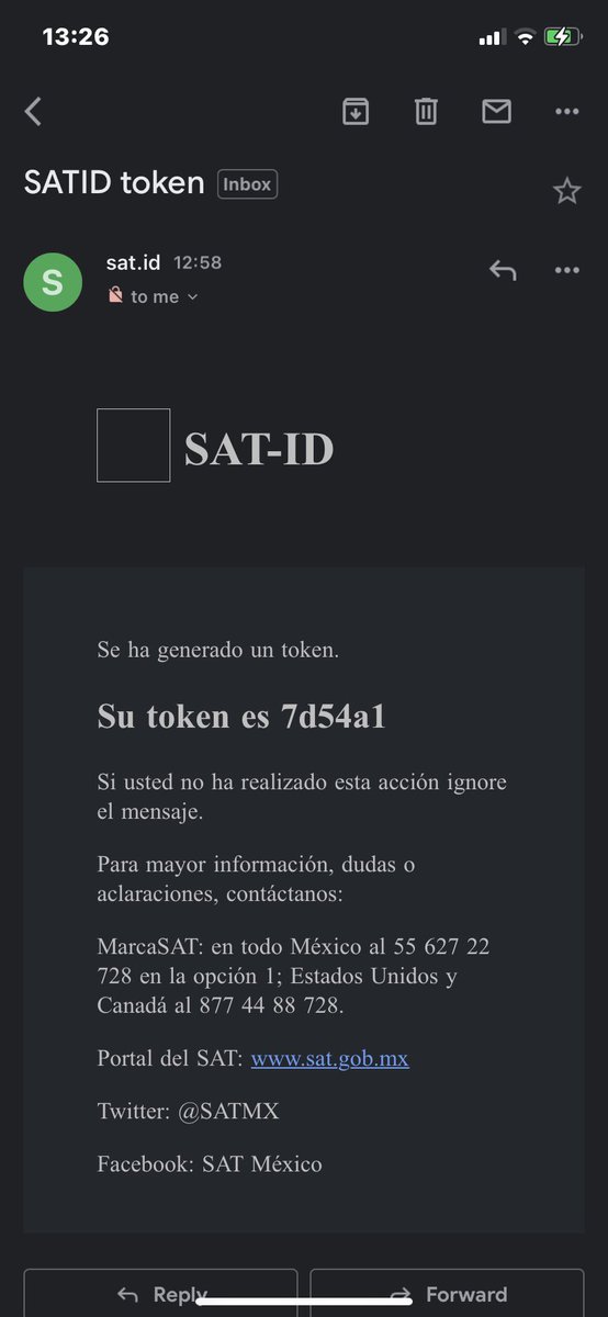 NikiFilippetti's tweet photo. @SATMX intento sacar mi constancia pero el código me llega de 6a 8 horas después por lo que al ingresarlo me dice su página que la sesión expiró me ayudan https://t.co/MkIMBoXS6s