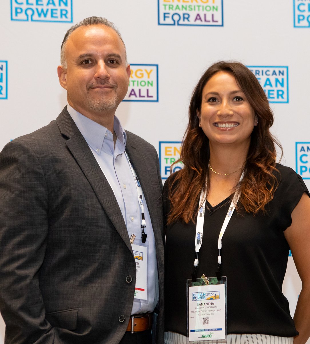USCleanPower's tweet photo. The #DEI Luncheon at #CLEANPOWER2022 united the industry in recognition of the Energy Transition for All initiative. Our 250+ attendees helped raise $5K for @ProjectQUESTInc, a San Antonio workforce development non-profit. Thanks to all who joined! #ET4All https://t.co/qWcuPU4adY https://t.co/nzxmYOOpID