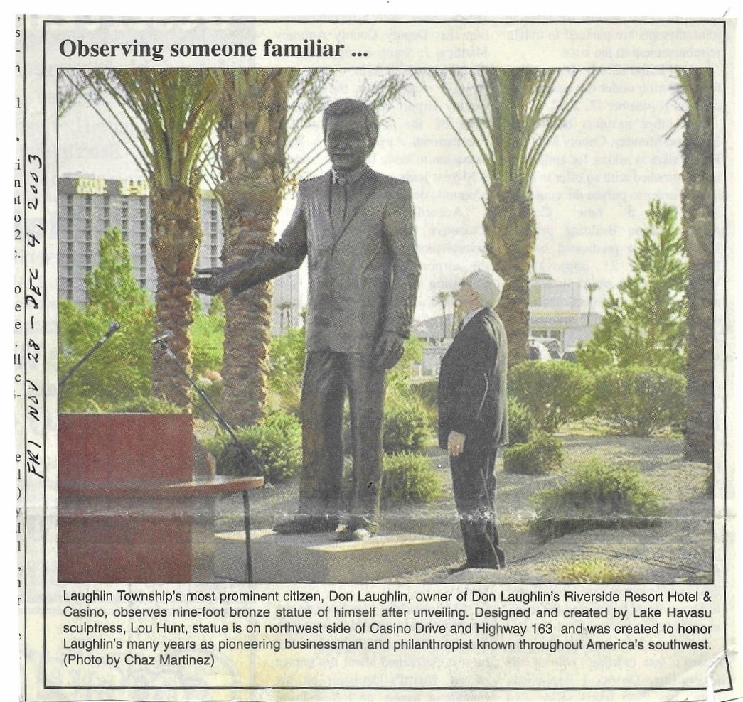 laughlinbuzz's tweet photo. #FlashbackFridayLaughlin Don Laughlin with Don Laughlin in 2003 (according to the note on the photo)
#Laughlin https://t.co/8K6cHp5kZG
