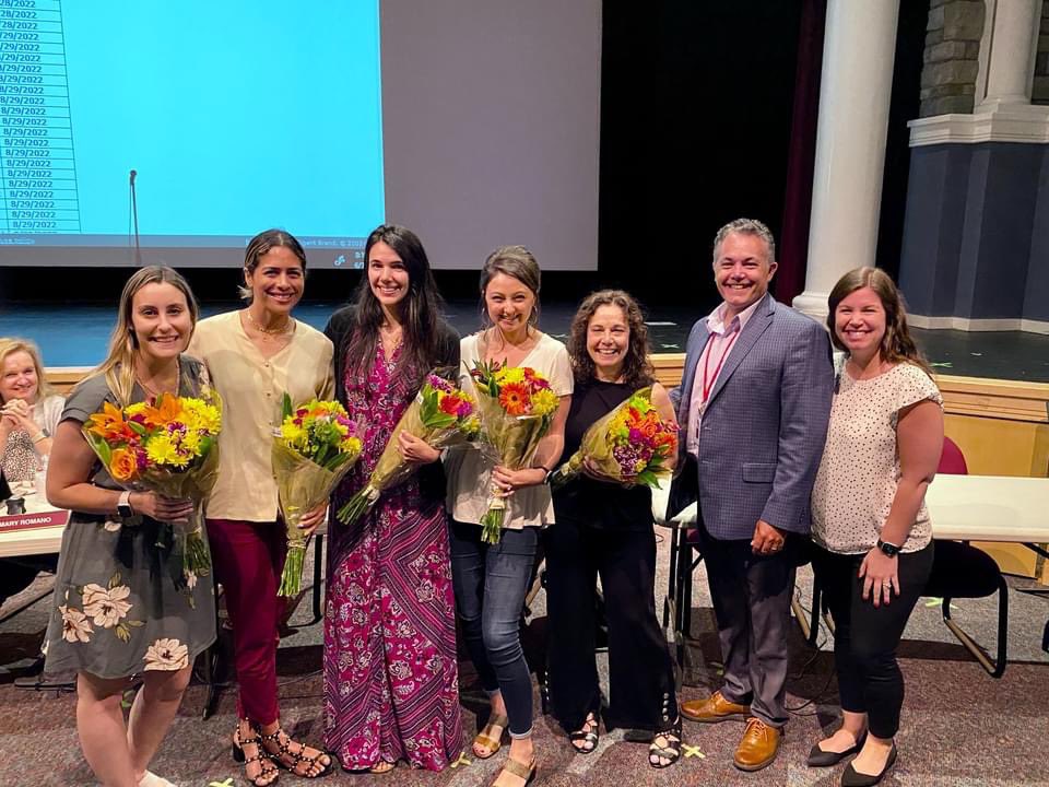 NRCSDistrict's tweet photo. A round of applause is in order for North Rockland’s 2022 tenure recipients!

This week, #NRCSD celebrated our educators who were recommended and approved for tenure. We extend our congratulations to the 43 recipients that were granted this major milestone. #NRPride https://t.co/w8CE2ezs2G