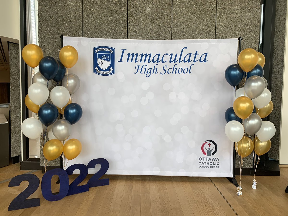 22Pick's tweet photo. Super excited to welcome Immaculata’s graduating class of 2022 to their prom!@ImmaculataOCSB https://t.co/MFaj1uIdct