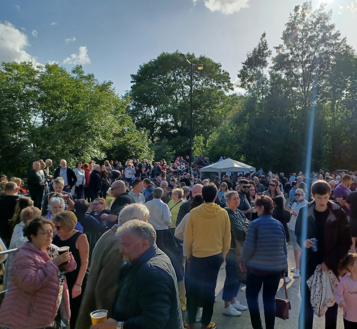 Wonderful atmosphere at the Carrbrook Whit Friday Band Contest. Food, drink, friends and family, music and sunshine. You couldn't ask for more #WhitFriday