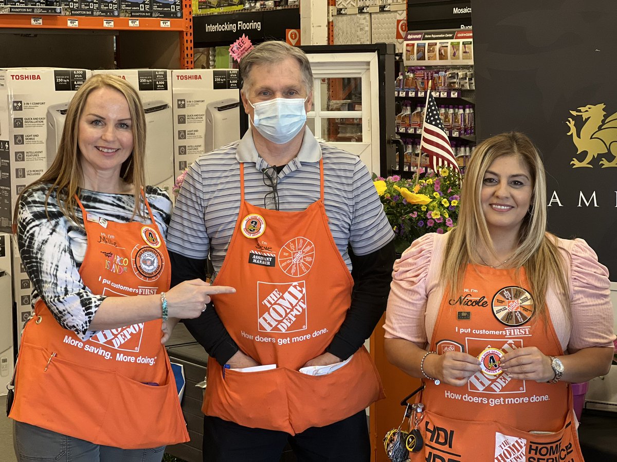 Special Shout Out to Nicole on 4 Years with Home Depot! Thank you for everything you do for us!