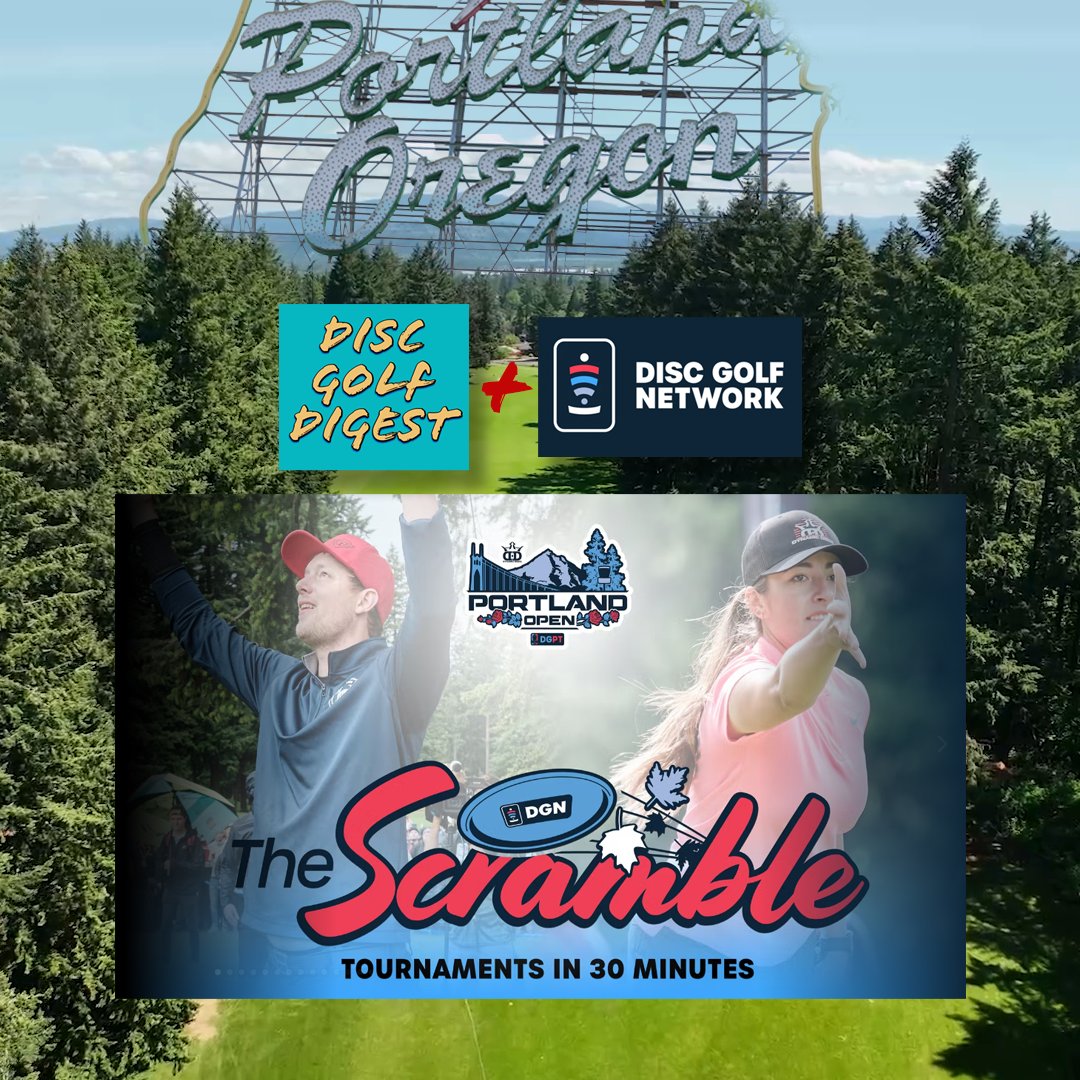 discgolfdigest's tweet photo. I just finished up the latest Scramble Episode for Portland Open! This was a fun one, Simon is the people's champ!!
PS, check out a cool wipe at 18:45 😎
Check it out on Disc Golf Network! I'm on the front page!
#discgolf #discgolfdigest #discgolfmedia #teamdiscstore https://t.co/IIBLDDtbon