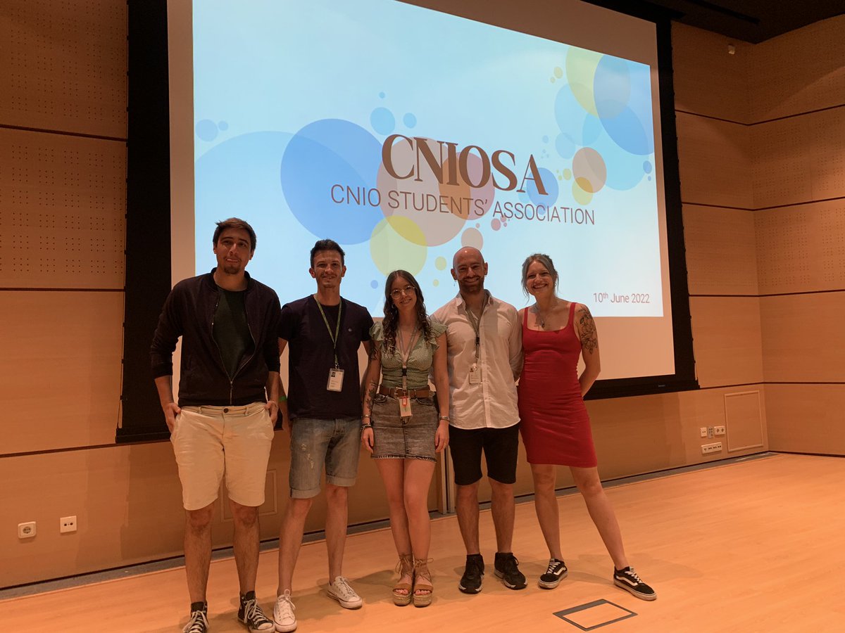msmelanoma's tweet photo. Utterly proud of the PhD students at @CNIOStopCancer! So glad to see how committed they are to organize courses and seminars, promote networking and outreach activities, and in general, to strengthen academic and social interactions within and outside our center.
Bravo, #CNIOSA https://t.co/2ZltgGOT82