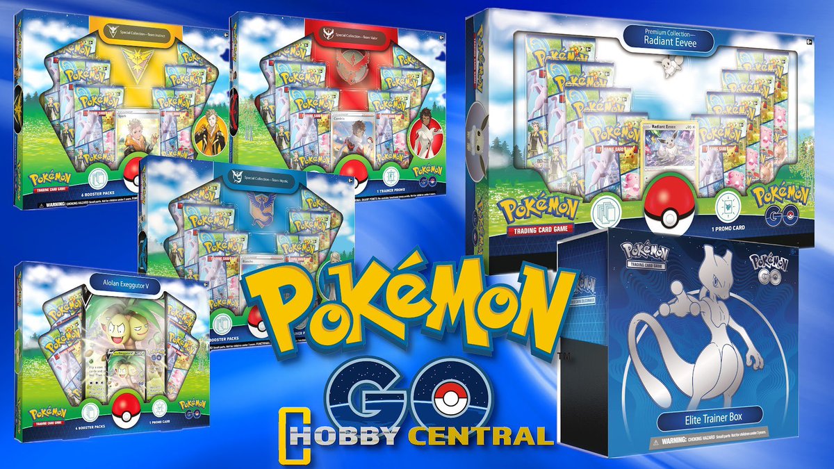 MeechFromPallet's tweet photo. Pokémon Go bundle Hobby Giveaway 

For your chance to win this Pokémon go bundle courtesy of @HobbyCentral_ 🫶🏾

Like ✨
Retweet ✨
Comment someone your constantly on the go with ✨ 

Winner chosen at random 6/29 must be following me and @HobbyCentral_ https://t.co/Y6N60t0lEl