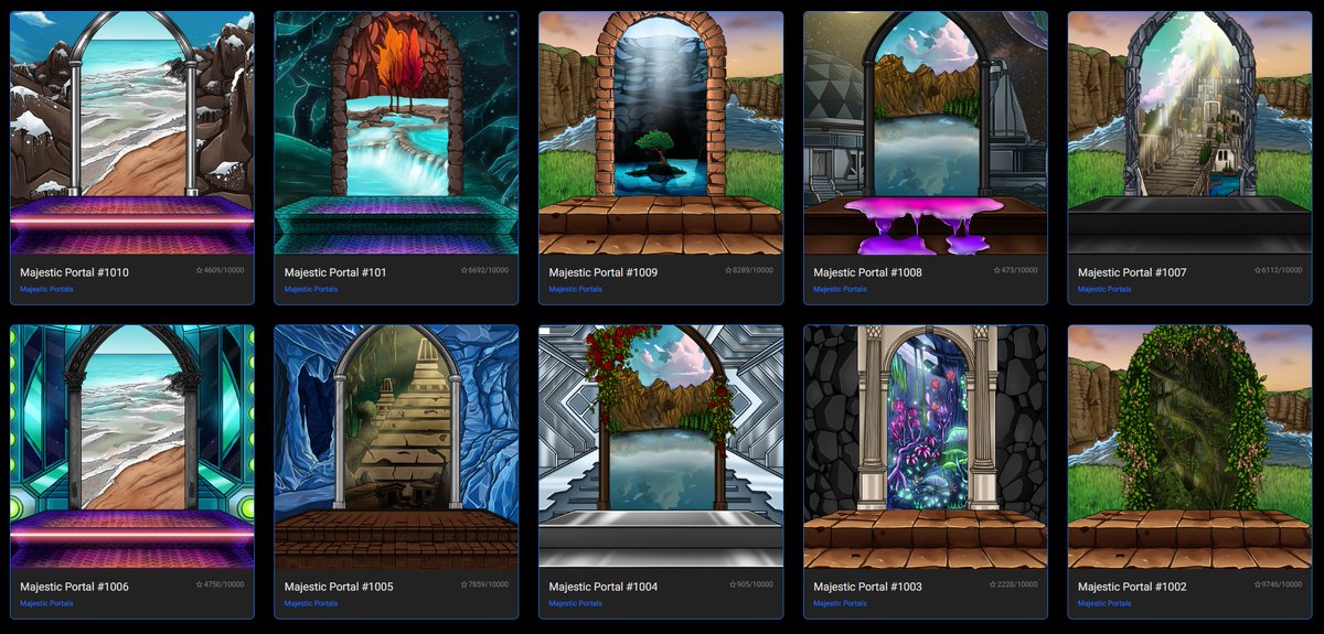 Majestic Portals (FREE MINT!) (@majesticportals) on Twitter photo Everyone deserves a chance to have an amazing #NFT. For that reason, we just launched our FREE PUBLIC MINT of all 10,000 Majestic Portal #NFTs!
Mint yours for 0.0 #ETH on <a href="/RealLaunchMyNFT/">RealLaunchMyNFT</a> : tinyurl.com/42k7np5e
#FreeNFT #FreeNFTs #FreeMints #NFTCommunity Everyone deserves a chance to have an amazing #NFT. For that reason, we just launched our FREE PUBLIC MINT of all 10,000 Majestic Portal #NFTs!
Mint yours for 0.0 #ETH on <a href="/RealLaunchMyNFT/">RealLaunchMyNFT</a> : tinyurl.com/42k7np5e
#FreeNFT #FreeNFTs #FreeMints #NFTCommunity