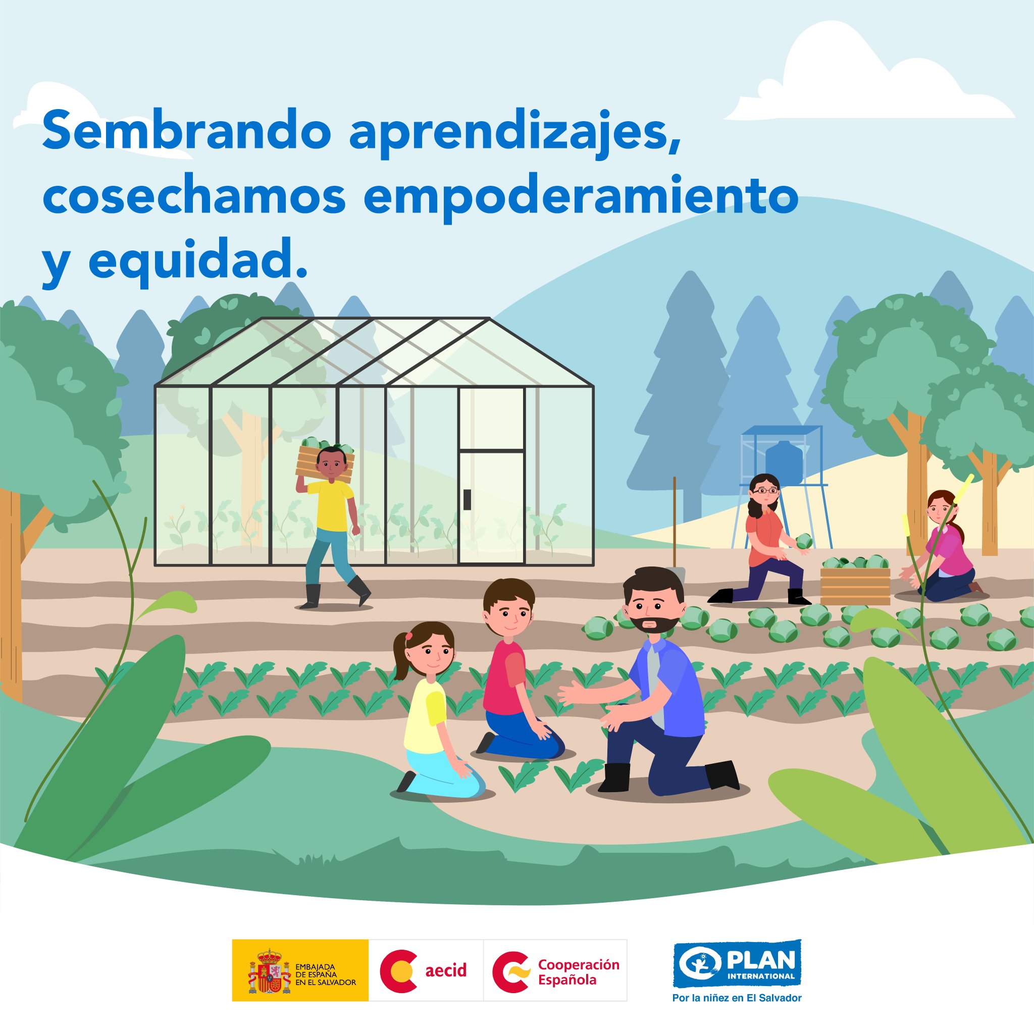 Plan International El Salvador on Twitter "Junto a AECIDElSalvador