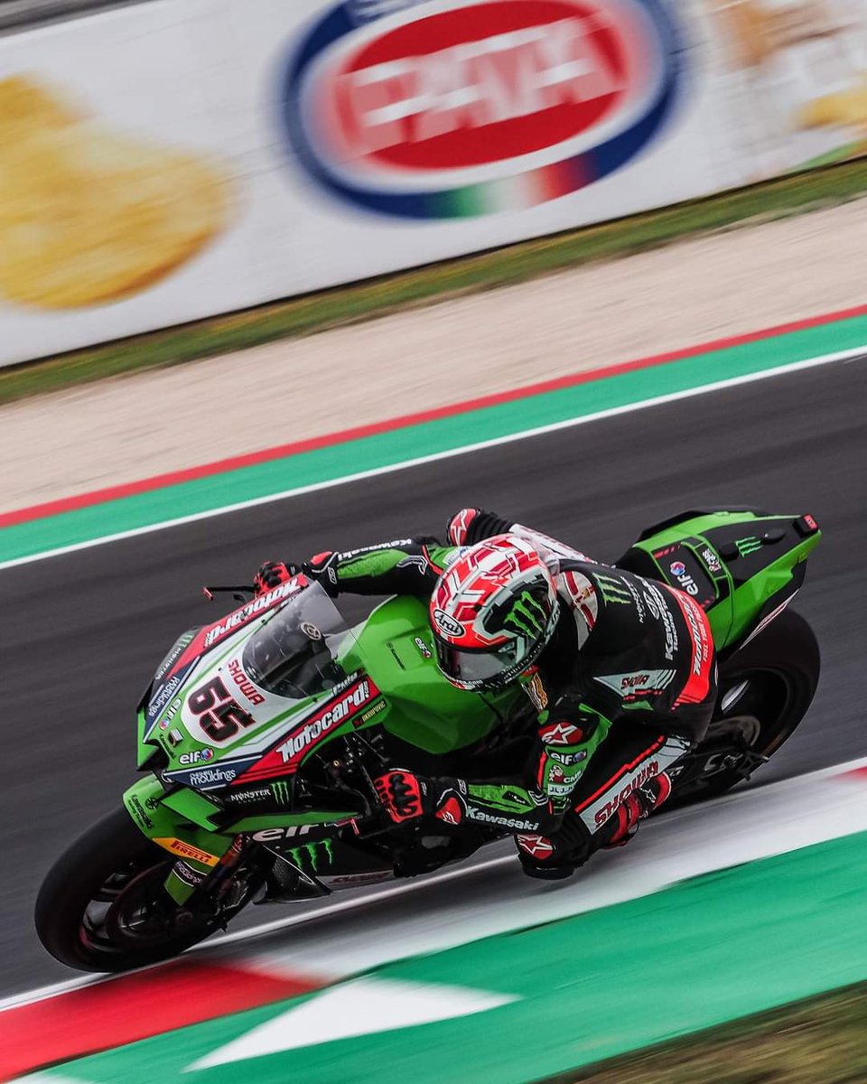 Llegan fotos de <a href="/jonathanrea/">Jonathan Rea</a> desde Misano.
¿Tenéis ganas de mañana? 💚
#SBK #WSBK #WorldSBK #ITAWorldSBK
