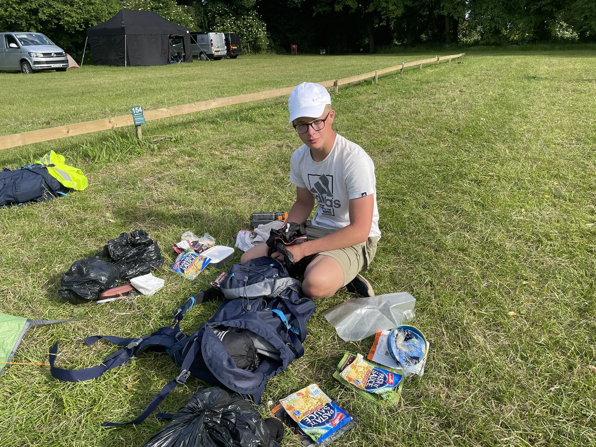 OBHSDofE's tweet photo. Dinner! https://t.co/xVAcMOCGxs
