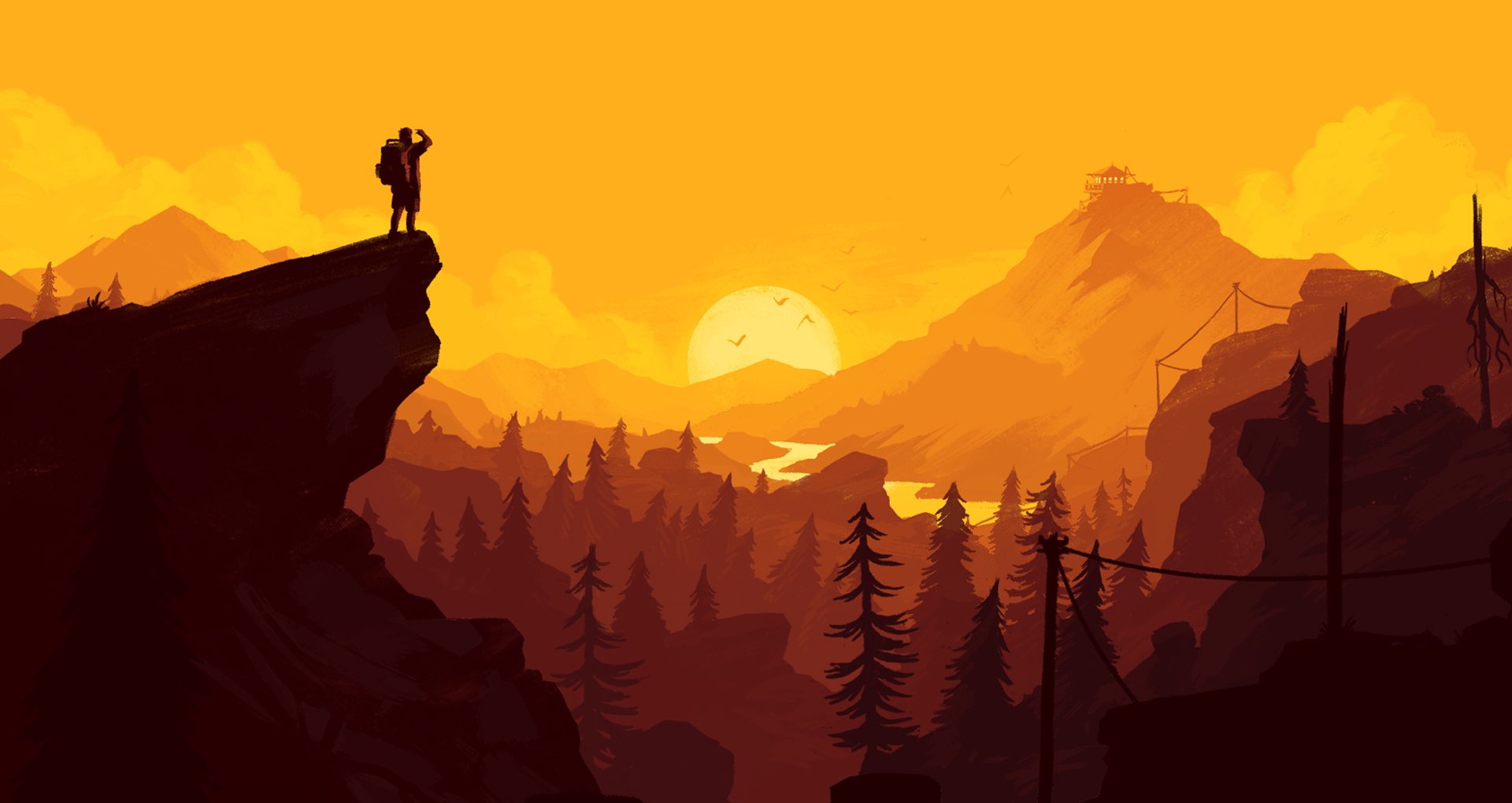 Crazed Orca on Twitter: "Perfected #firewatch. 