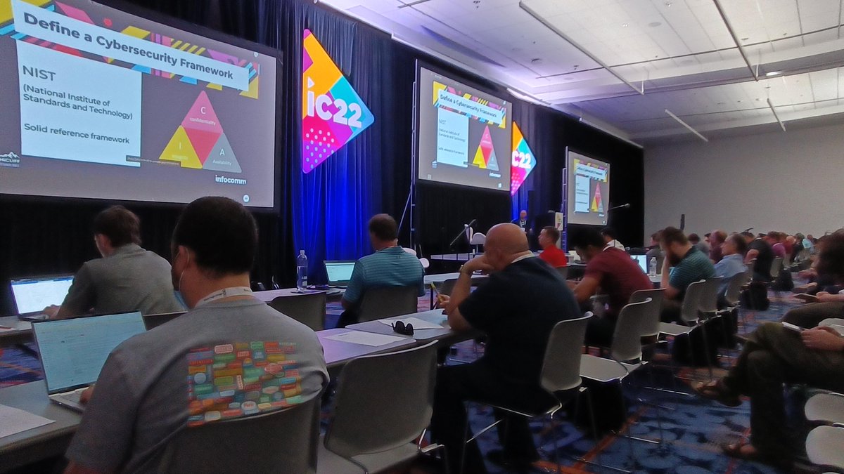 HiCLIFF_Tech's tweet image. Thank you to everyone who attended our education session at #InfoComm22  this week. It was a full house!