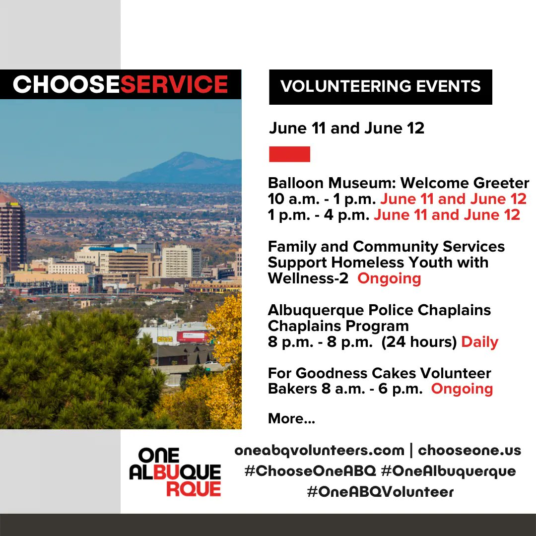 One Albuquerque Volunteers tweet media