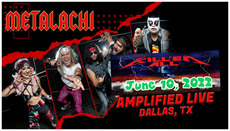 Check out Kill'em All tonight at Amplified Live!

#FatDaddys #PlatinumMusicComplex #rockmusic #classicrock #dallastexas #InThePitWithRic #RicHare #TheConcertConnection #livemusic #concerts #punkrock #tributeband #basketcase #Metallica #Metalachi