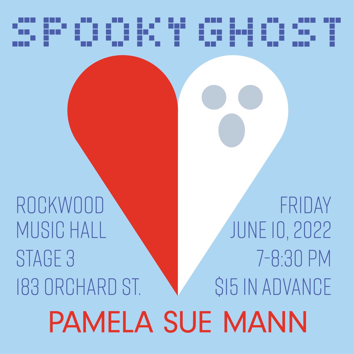 Spooky Ghost tonight !
Special guest Pamela Sue Mann