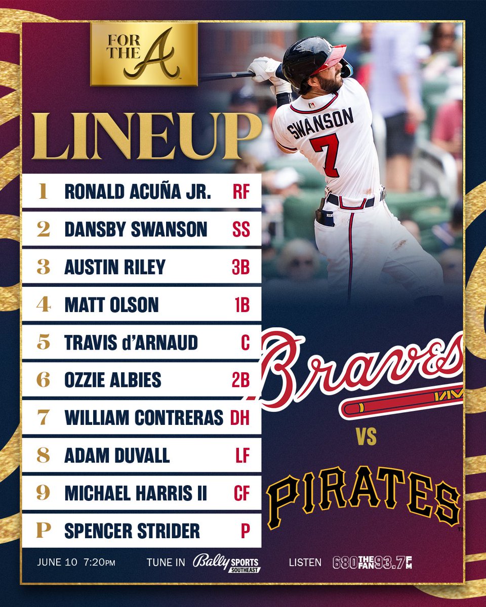 Braves's tweet photo. Let's make it 9️⃣ in a row!

#VoteBraves: https://t.co/tF2BPq04Q9 https://t.co/CTwGjOcF2z