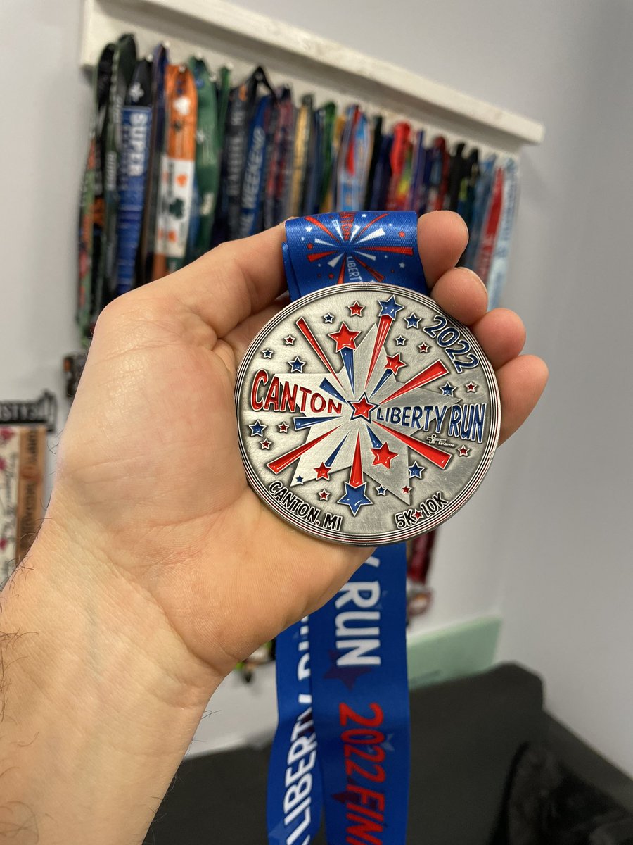 run_RFevents's tweet photo. Canton Liberty Run Medals! #rfevents #runmichigan https://t.co/2pZtCAThwe