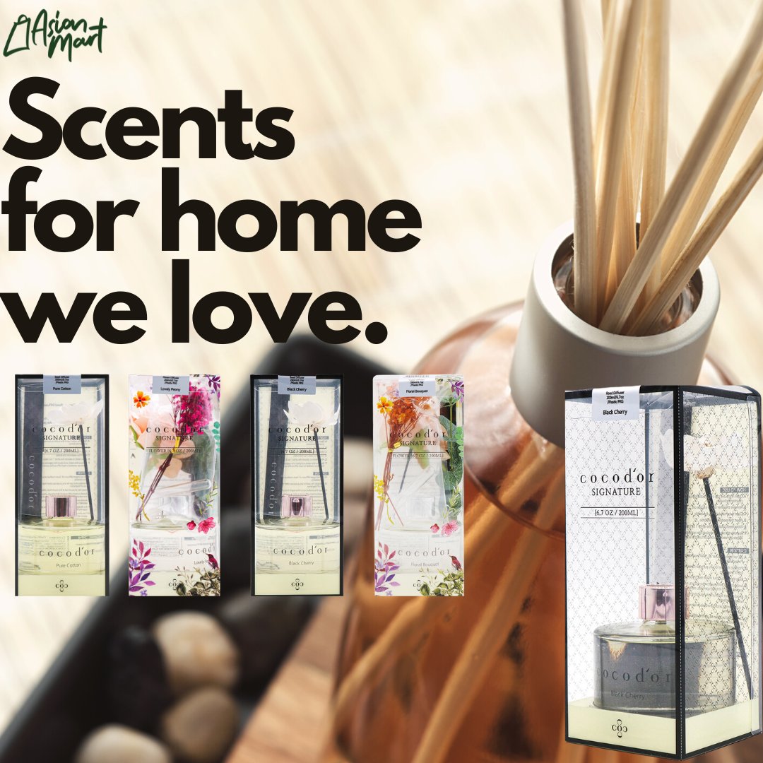 a_mart_official's tweet photo. Walk into 🌸scents🌺 that leave you entering a world🌏 of calm and relaxation at https://t.co/2B2Ywf0LH4 today!

#asianmart #diffuser #scents #FathersDay #FathersDay2022 #fathersdaygifts #fathersdaygiftideas #cocodor #floral #Flowers #sundayvibes #SundayFunday #Sunday https://t.co/ni5plTeZpO