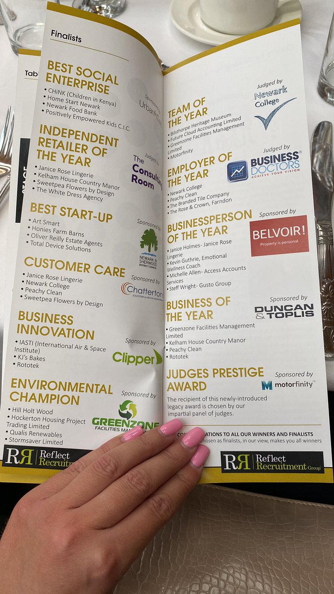 Excited to be at the #newarkbizawards with all the <a href="/KelhamHouse/">Kelham House Country Manor</a> team!!

One year at this fabulous venue - and what a year it’s been!! 

Finalists for two awards!! C’mon!!!

#lovemyteam #anniversary