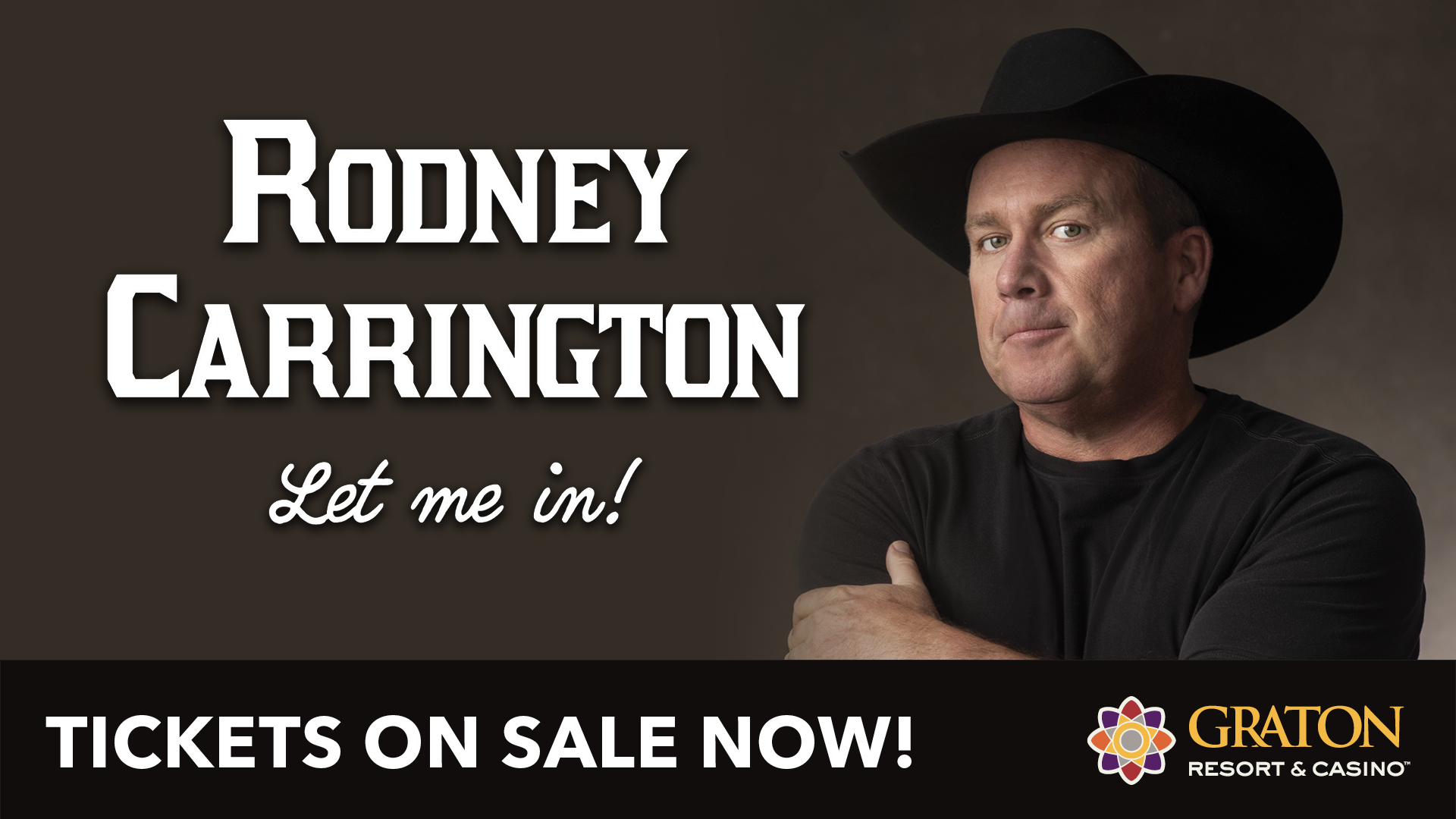 Graton Casino on Twitter "Rodney Carrington Tickets On Sale NOW https