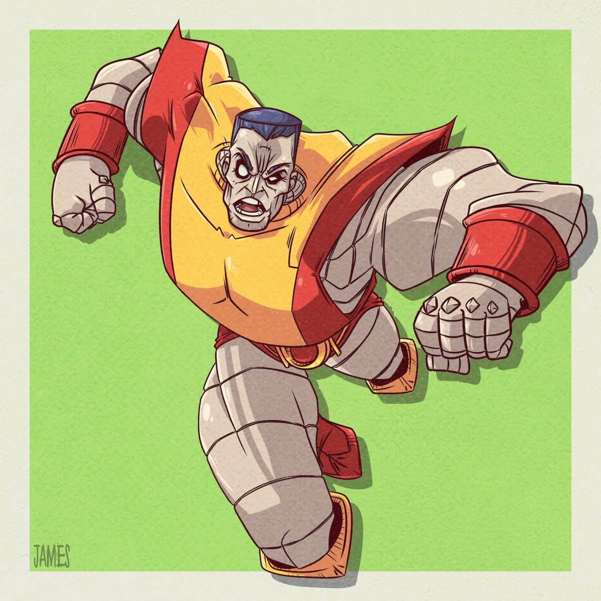 MEGAPOTATO_SHOW's tweet photo. #colossus of the #xmen (classic suit) done by me digitally! Hope you enjoy! @XMenMovies #drawing #digitalart #marvel @Marvel #sketch #twitterartist https://t.co/MTgaBKisRJ