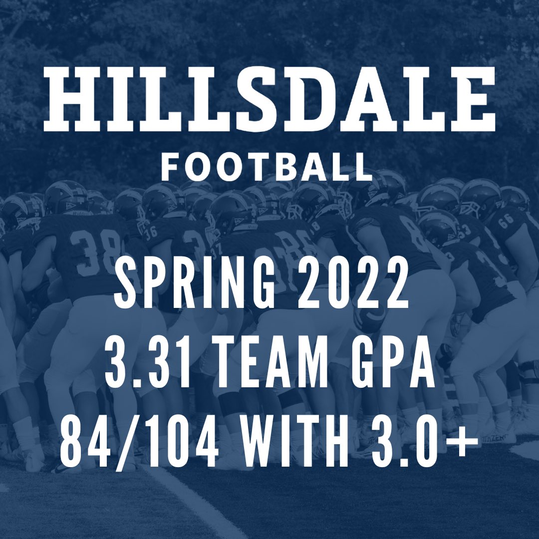 Hillsdale Football tweet media