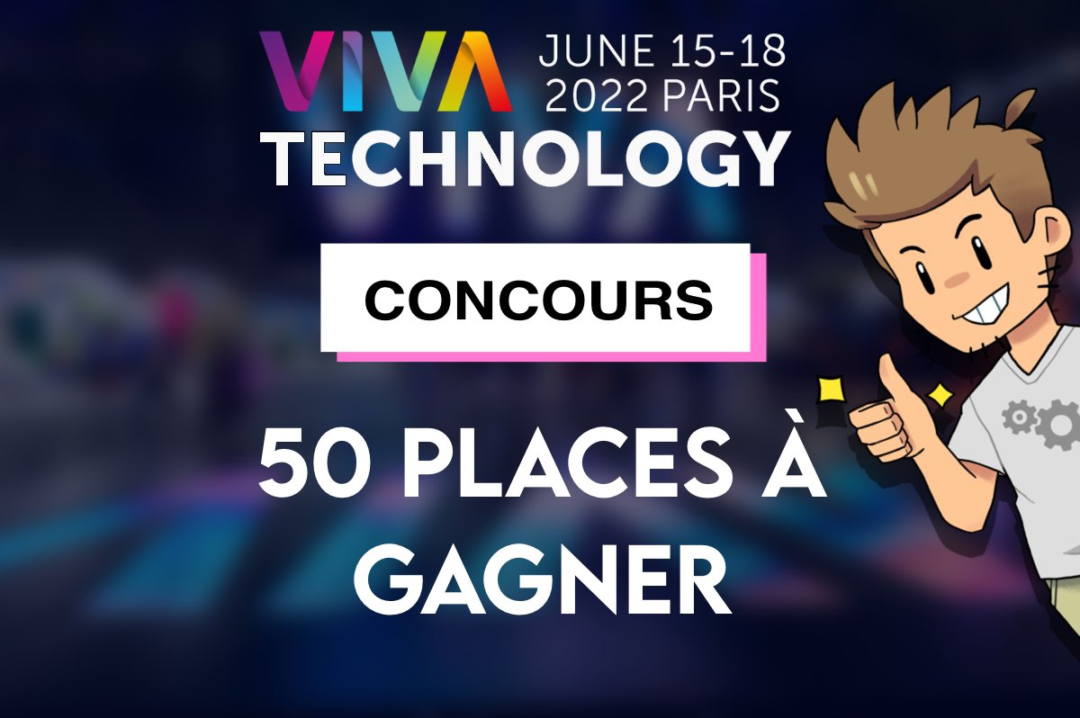 #CONCOURS 

Je vous fais gagner 50 (!) places pour Vivatech pour le samedi 18 juin 😁

J'y serais sur le stand Orange pour couvrir la table ronde autour de l'esport à 11h !

Pour participer :
- #RT ce tweet
- Follow <a href="/orange/">Orange</a>
- Follow <a href="/LeoTechMaker/">Léo - TechMaker</a>

TAS 12/06

#Vivatech #ad