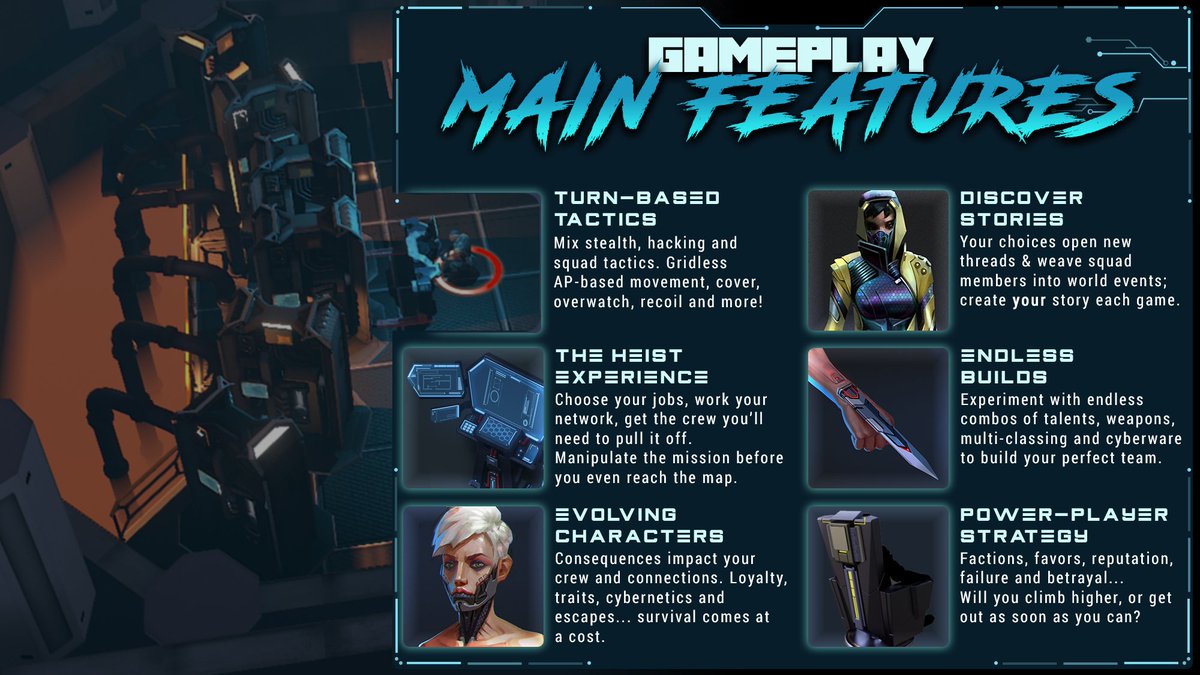 TreseBrothers's tweet photo. Mark your calendars! We're being featured in PAX Rising Online, a new showcase by the Penny Arcade team, July 9th &amp; 10th.

https://t.co/zhrFL7A1fI « schedule

Tune in for a behind-the-scenes preview of our upcoming tactical heist game, @CyberKnightsRPG, #IndieDev panels &amp; more! https://t.co/Q0ABTSuEIr
