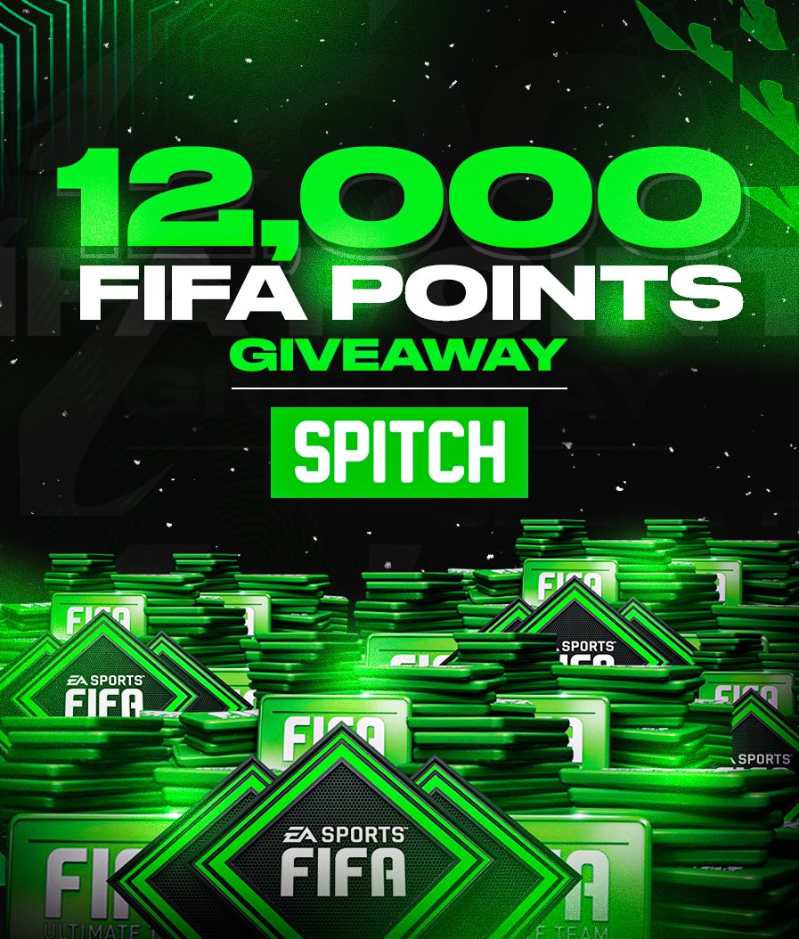 Criminal__x's tweet photo. 🚨🚨🚨12,000 FIFA Points Giveaway 

To Enter-
Follow  @spitch_uk and @Criminal__x🔥
🔄Retweet this tweet

🌟Bonus entry if you Download and Sign-up⬇️
https://t.co/2DiWVUPbB7  🇬🇧🇩🇪🇧🇷 | 🔞

Winner will be picked soon👊 https://t.co/VIh2pqwF97