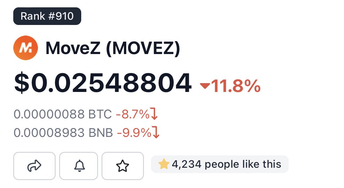 0xCNDesigner's tweet photo. $400 || 5,6 JT in 72 HOURS 

— RT &amp; Complete Coingecko task 

1. Go to https://t.co/EBwBKYNnGY 
2. Search MoveZ (MOVEZ) 
3. Tap ⭐️ + GOOD 😆
4. Post Proof no crop https://t.co/ucnB9nClJd
