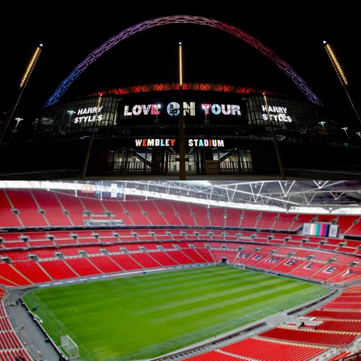 stylezpromo's tweet photo. #LoveOnTour2022 kicks off TOMORROW!!

Harry will kick off his 85 date STADIUM/ARENA tour in Glasgow tomorrow, the 11th.

🇬🇧🇮🇪
🏟Ibrox Stadium, Glasgow - 50,817
🏟Emirates Old Trafford, Manchester x 2 - 74,140
🏟Wembley Stadium, London x 2 - 90,000
🏟Aviva Stadium, Dublin - 51,700 https://t.co/JinuTamnU5