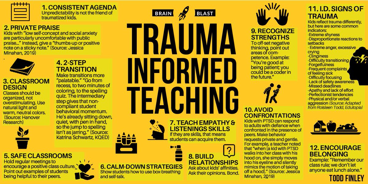 NEW!!! Trauma-Informed Teaching Strategies | Brain Blast #elemchat #students #teachers #education #edchat #k12 #ukedchat #trauma #edleadership #principalchat #satchat