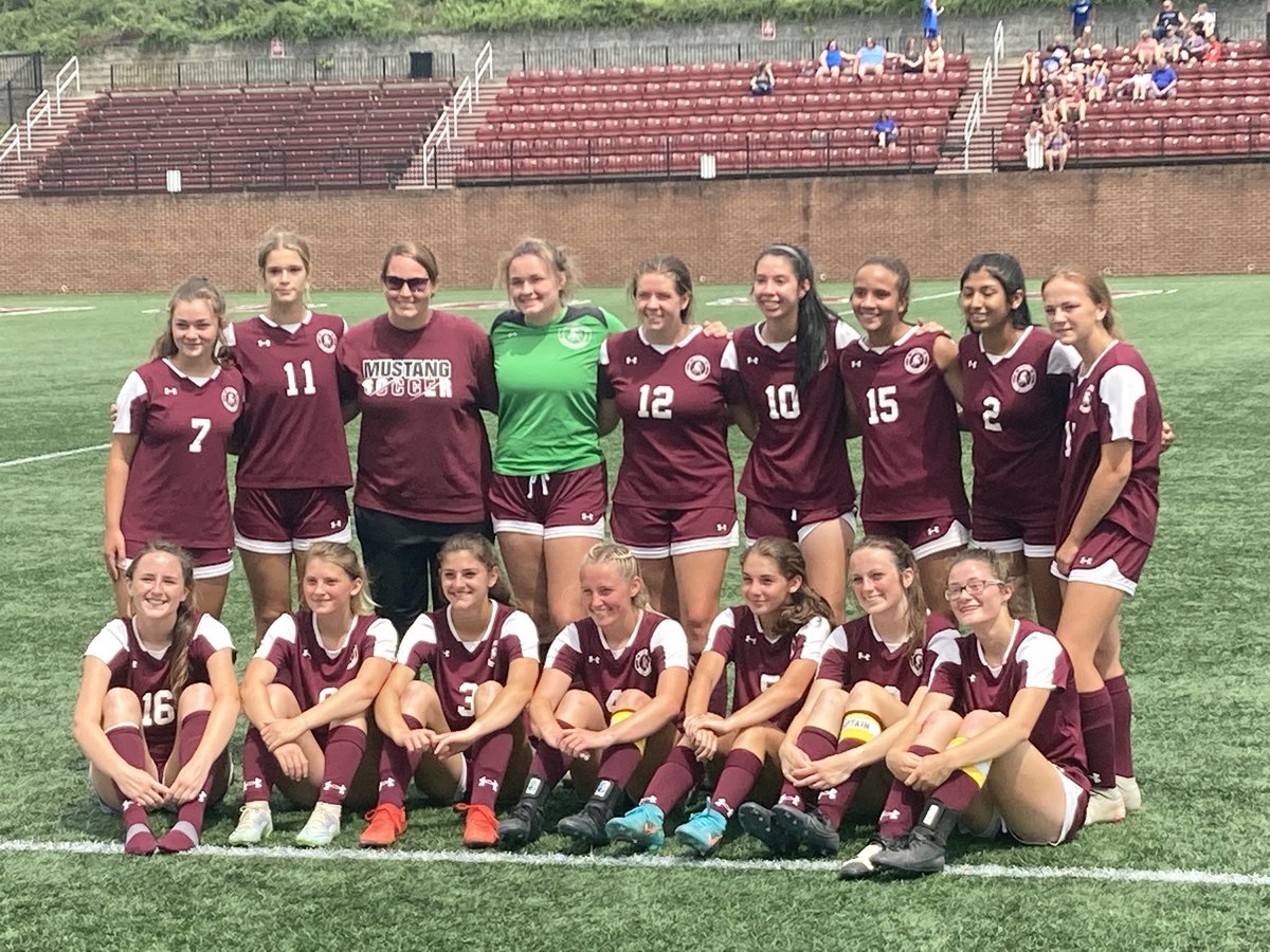 Your Lady #Mustangs win and advance to the #StateChampionship game tomorrow at Roanoke College at 12:30! Come out to cheer our ladies on! #GoMustangs