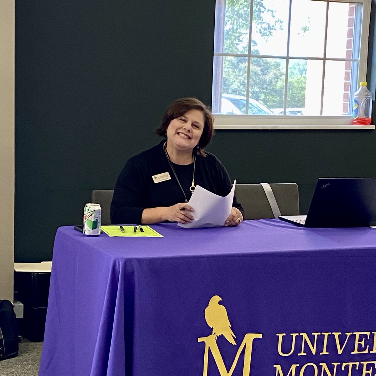 MontevalloDSS's tweet photo. Another freshman orientation day in the books and DSS staff were on hand to meet and welcome another group of new Falcons! #MontevalloAccess #YouBelongAtMontevallo https://t.co/26TOaWjKup