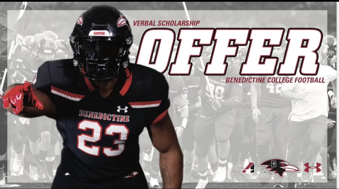 Christian W (@christianwomac7) on Twitter photo After great talk with <a href="/Coach_Merfeld/">Andy Merfeld</a> I’m blessed to receive my first scholarship offer to <a href="/RavenFootballBC/">Benedictine Football</a> #AGTG <a href="/CoachBrandonMik/">Brandon Mikolajczyk</a> @ToTheTopGoodwin <a href="/FootballTomball/">Tomball Cougar Football</a> <a href="/CoachJShort/">Jonathan Short</a> After great talk with <a href="/Coach_Merfeld/">Andy Merfeld</a> I’m blessed to receive my first scholarship offer to <a href="/RavenFootballBC/">Benedictine Football</a> #AGTG <a href="/CoachBrandonMik/">Brandon Mikolajczyk</a> @ToTheTopGoodwin <a href="/FootballTomball/">Tomball Cougar Football</a> <a href="/CoachJShort/">Jonathan Short</a>