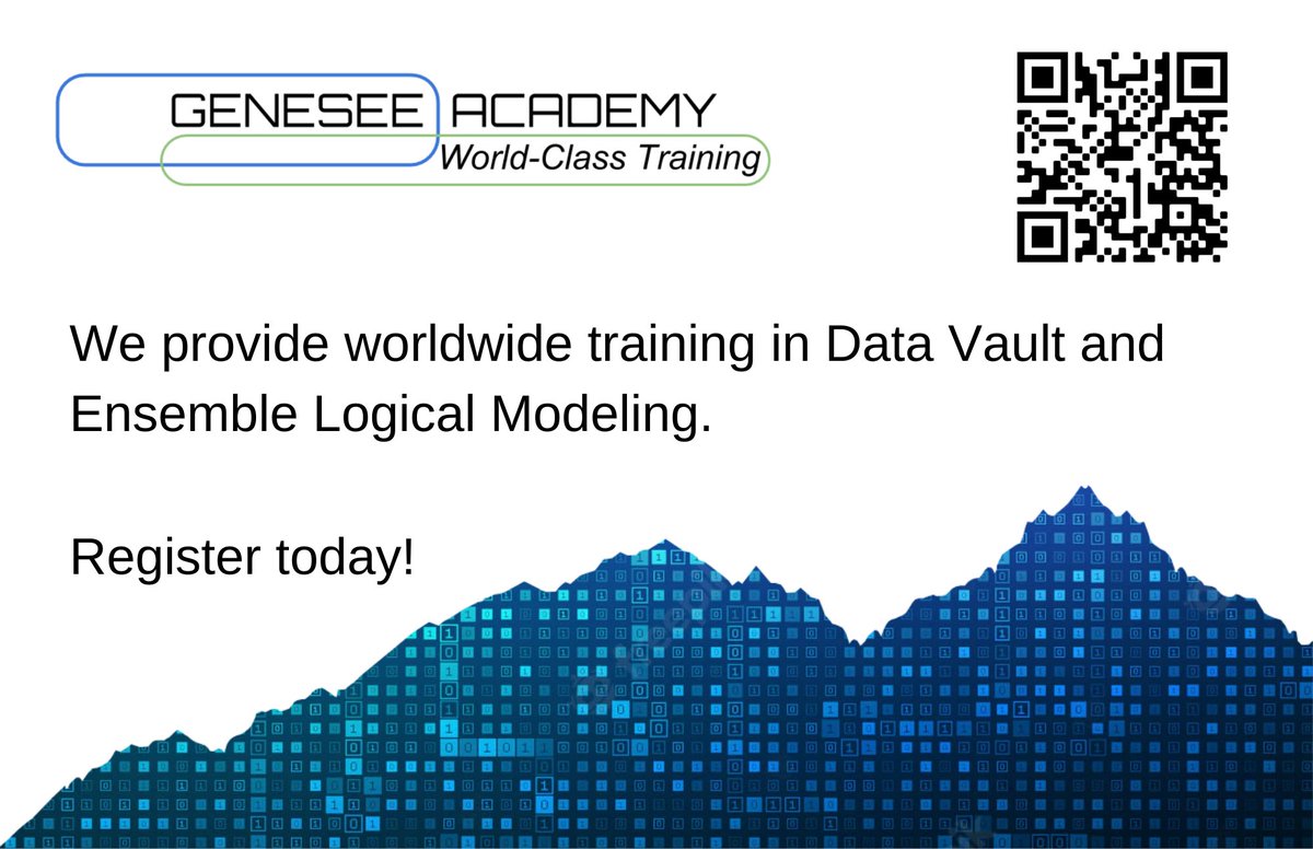 Looking for a career change? Need some of that special sauce for your resume? Become a certified Data Vault modeler and stand out from the competition. #DataVault #certified #BigData #DataWarehouse #Ensemble #Training