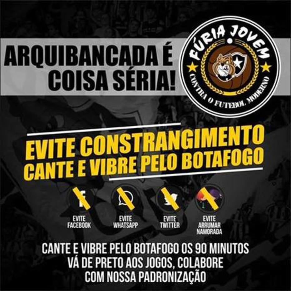 flumifogodagama's tweet image. A torcida do Botafogo escolheu esperar. E qual é o problema? Não vale se sacrificar um pouco para atingir a Glória?