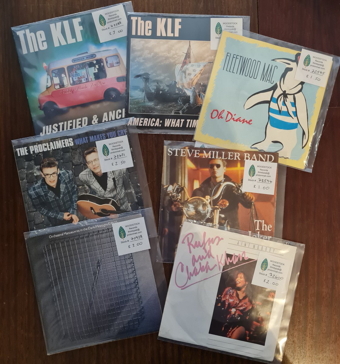 thirstypak's tweet photo. Lots of new singles dropped today inc Prince, The Jam, KLF etc. Made Space for another 200 ish - dropping next week !!! https://t.co/YKBsRFOutC