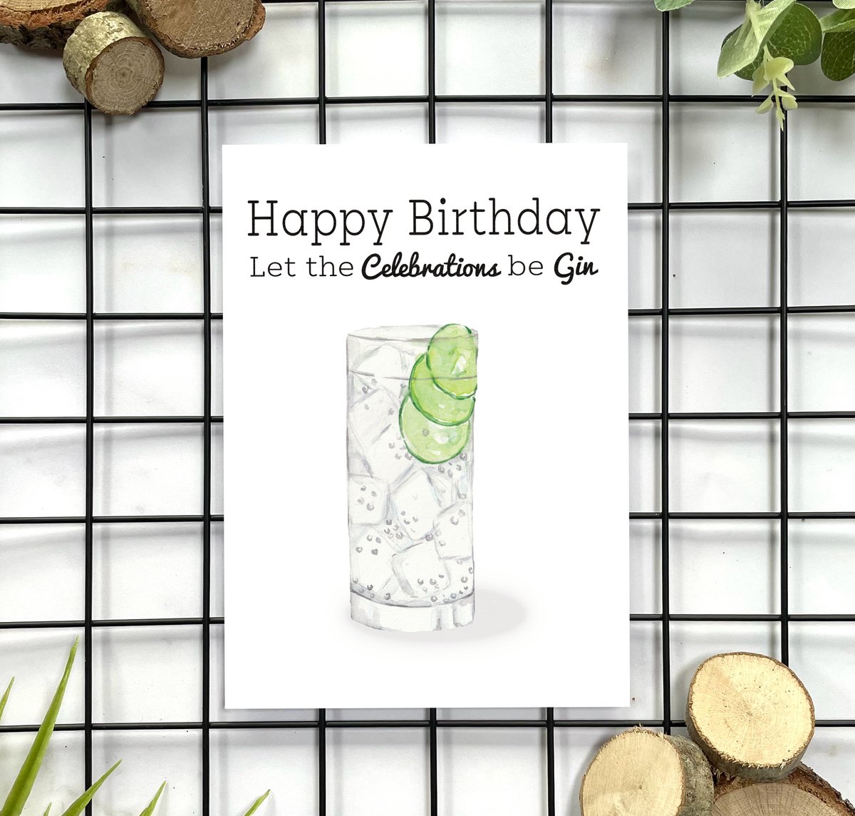 dougandted's tweet photo. "Let the celebrations be GIN" This Gin &amp; Tonic Birthday Card is the perfect way to wish that special person in your life a Happy Birthday this year! Visit https://t.co/XETA6Dwk0S for the full range of cards and prints! #etsy #greetingscards #shopsmall https://t.co/eyuvLUHX6M
