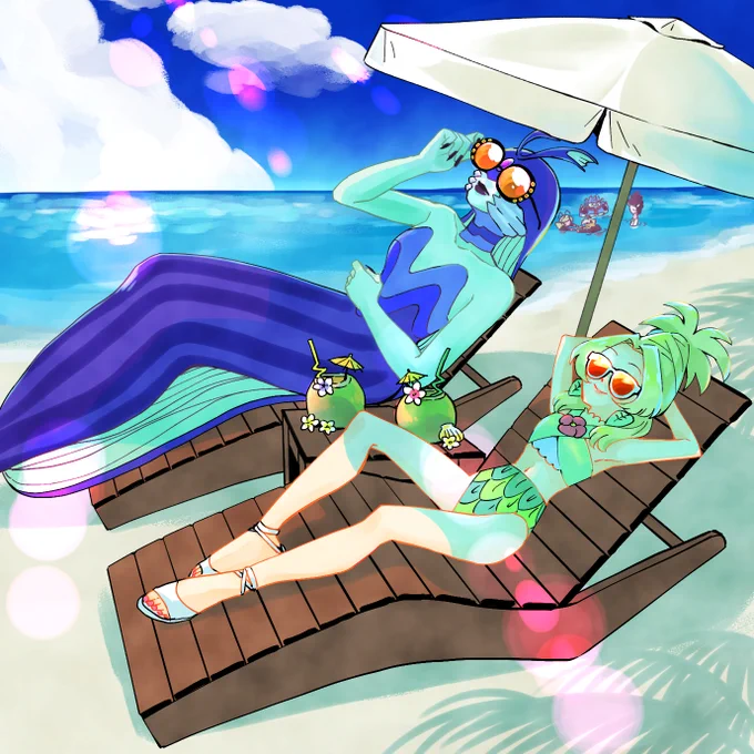 さきどりバカンス🌺🌴✨ 