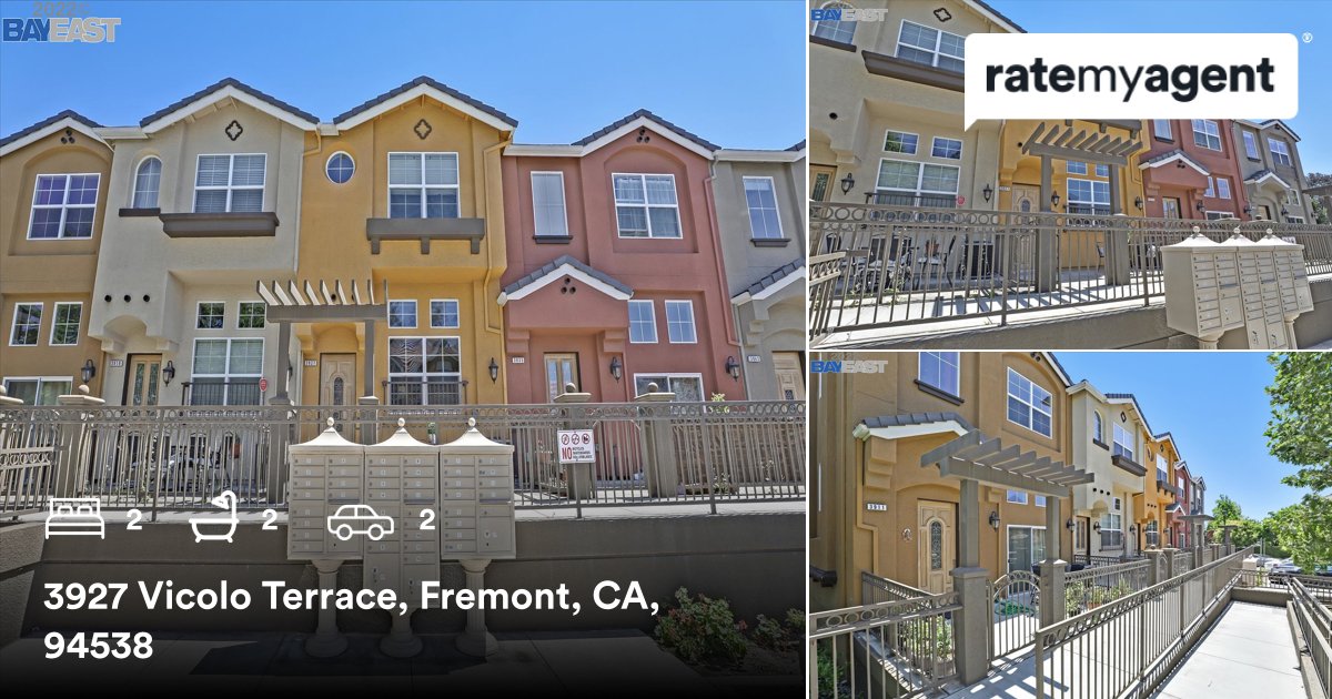 MarinelliRE's tweet photo. 2 🛏 2 🛀 2 🚘
📍 3927 Vicolo Terrace, Fremont, CA, 94538

My latest listing on #ratemyagent
https://t.co/G7TFNlKYkL https://t.co/pCOQtFyl1Z